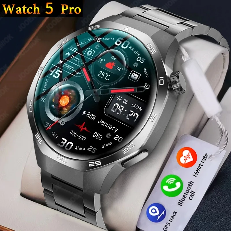 New Watch GT Series 5 Pro Smart Watch Men Heart Rate Bluetooth Call Waterproof Business GPS Sports Smartwatch For Android IOS
New Watch GT Series 5 Pro Smart Watch Men Heart Rate Bluetooth Call Waterproof Business GPS Sports Smartwatch For Android IOS