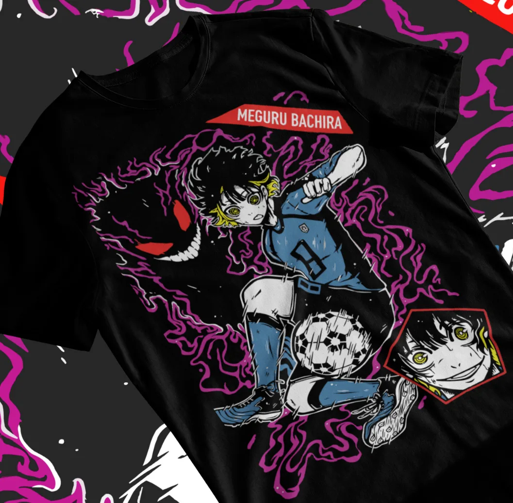 Meguru Bachira T-Shirt Blue lock Kunigami,Rin Itoshi,Nagi Anime Manga Soft Tee
Meguru Bachira T-Shirt Blue lock Kunigami,Rin Itoshi,Nagi Anime Manga Soft Tee