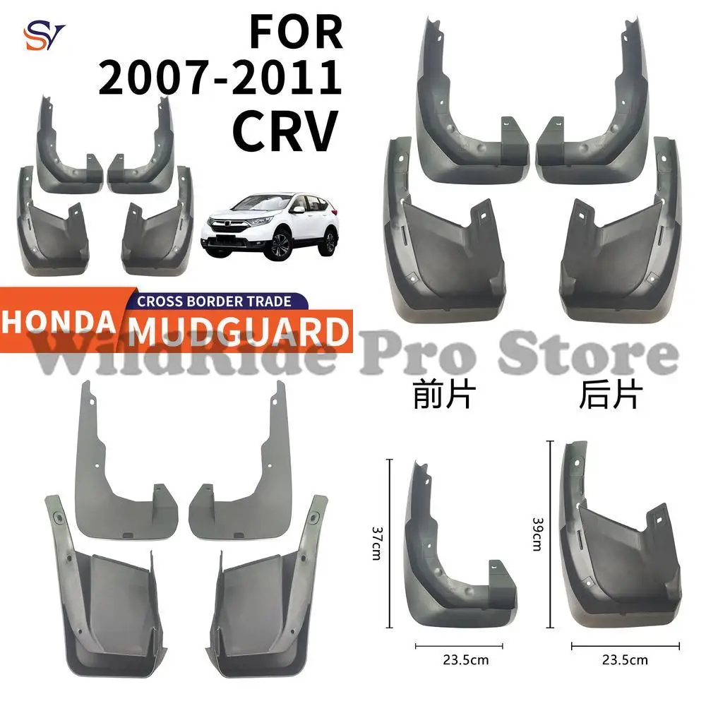 Front and Rear Mudguards for 2007 2011 Honda CRV Easy Installation PP Soft Rubber Tire Fender Protection Popular Export Cross
Front and Rear Mudguards for 2007 2011 Honda CRV Easy Installation PP Soft Rubber Tire Fender Protection Popular Export Cross