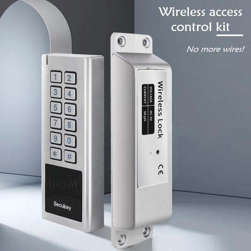 WS2 Wireless Access Control System Set Wiring-Free Card Swipe Password Access Control All-in-One Machine
WS2 Wireless Access Control System Set Wiring-Free Card Swipe Password Access Control All-in-One Machine