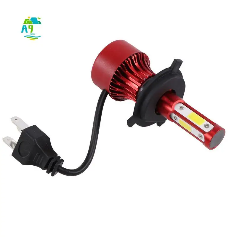 A09E-H4 Hb2 9003 2200W 330000Lm 4-Side Led Headlight Kit Hi/Lo Power Bulbs 6000K
A09E-H4 Hb2 9003 2200W 330000Lm 4-Side Led Headlight Kit Hi/Lo Power Bulbs 6000K