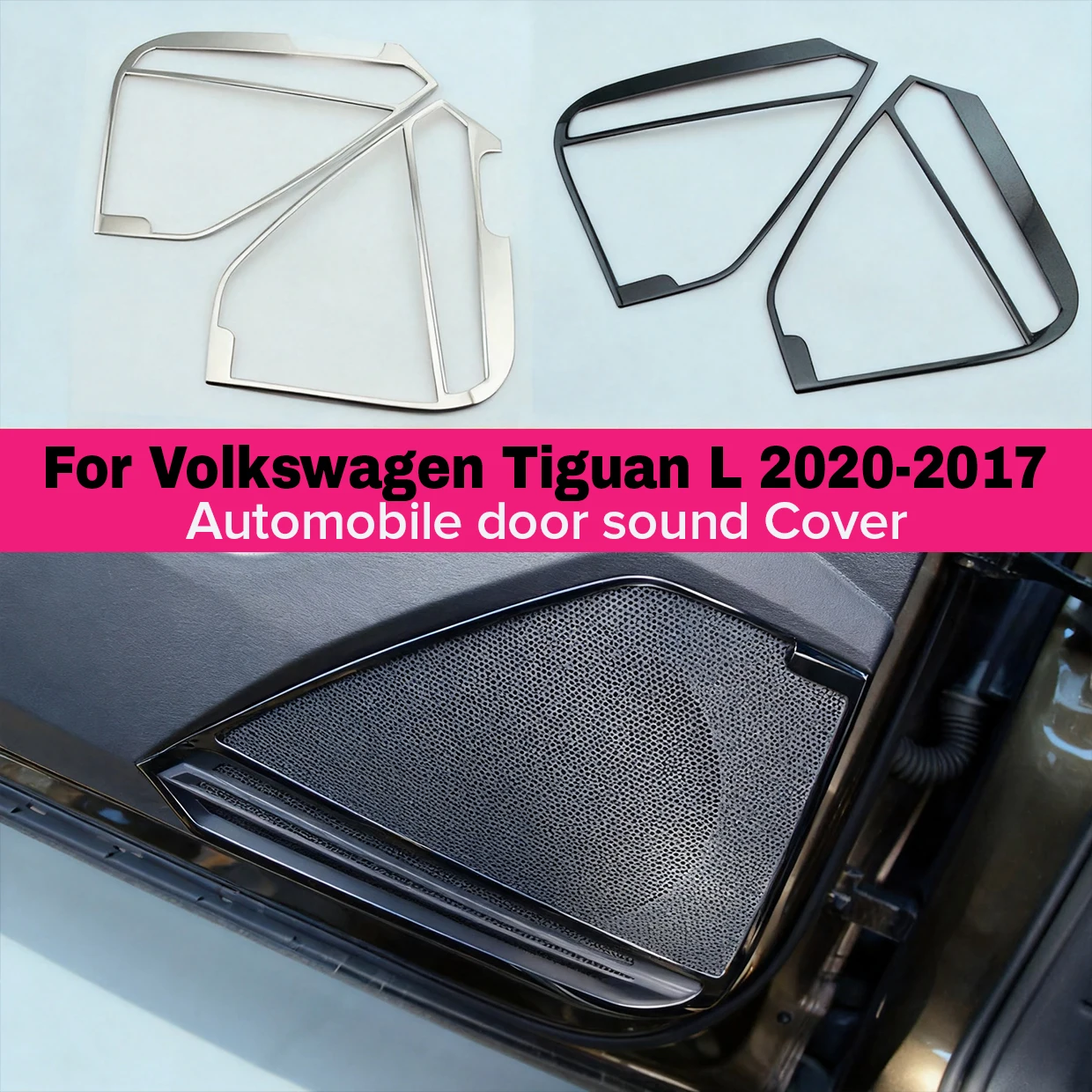 Loudspeaker Cover for Volkswagen Tiguan L 2017-2020 Interior Door Speaker Trim Sound Decorating Mod Car Accessories
Loudspeaker Cover for Volkswagen Tiguan L 2017-2020 Interior Door Speaker Trim Sound Decorating Mod Car Accessories