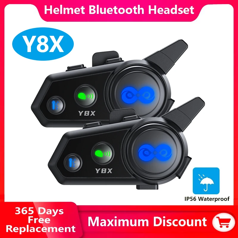 Y8X мотоциклетный шлем Bluetooth домофонная гарнитура расстояние 500 м смешивание обмена музыки голосовой помощник IP56 пыль и водонепроницаемый
Y8X мотоциклетный шлем Bluetooth домофонная гарнитура расстояние 500 м смешивание обмена музыки голосовой помощник IP56 пыль и водонепроницаемый