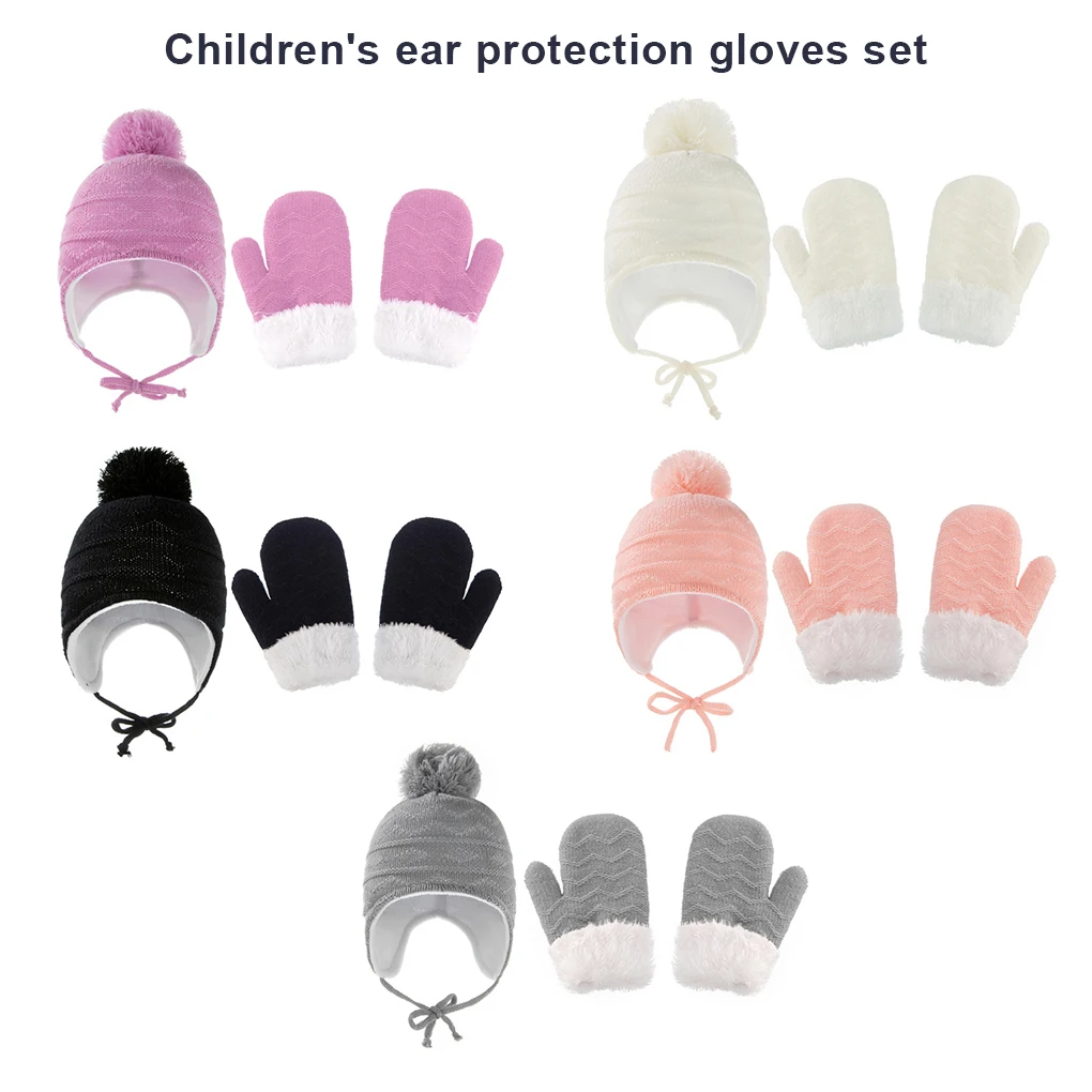 Детская теплая шапка унисекс для младенцев, зимние удобные варежки для девочек
Детская теплая шапка унисекс для младенцев, зимние удобные варежки для девочек