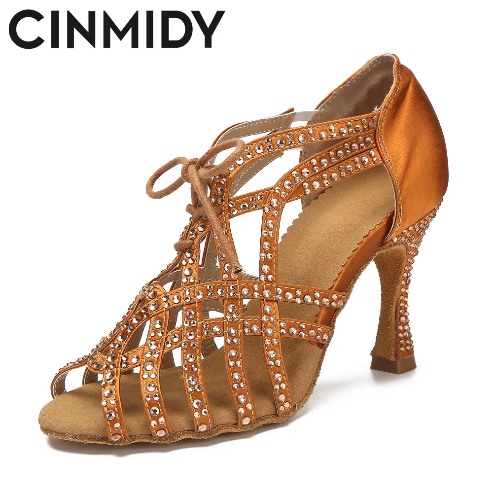 CINMIDY Soft Sole Latin Dance Shoes For Women Ballroom Dancing Shoes Tango Salsa Shoes Cuban Heel Ladies Sandals
CINMIDY Soft Sole Latin Dance Shoes For Women Ballroom Dancing Shoes Tango Salsa Shoes Cuban Heel Ladies Sandals