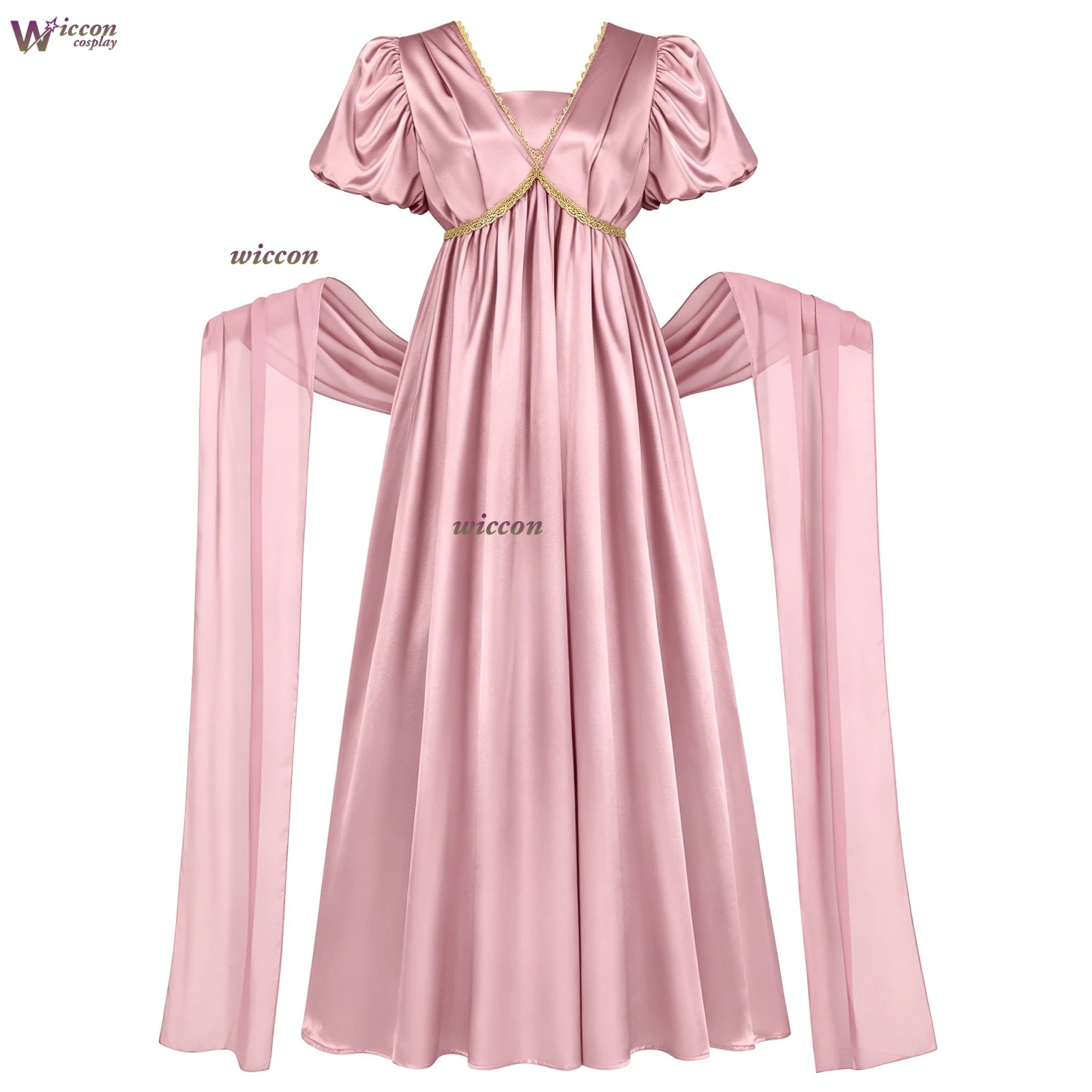 NebulaCloak Vintage Victorian Court Style Dress 19th Century European Puff Sleeve V-neck Long Dress Party Performance Costume
NebulaCloak Vintage Victorian Court Style Dress 19th Century European Puff Sleeve V-neck Long Dress Party Performance Costume