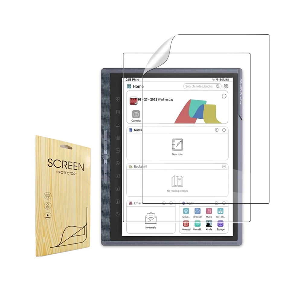 LCD Screen Protector Shield Matte Film for Penstar eNote Pro 10.3inch Tablet eReader Accessories (1-Pack, 2pcs Films)
LCD Screen Protector Shield Matte Film for Penstar eNote Pro 10.3inch Tablet eReader Accessories (1-Pack, 2pcs Films)