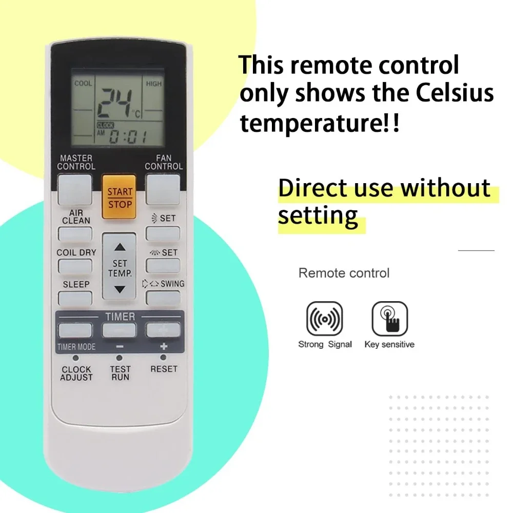 1pcs for Fujitsu Replacement Air Conditioner Remote Control AR-RY8 AR-RY9 AR-RY10 AR-RY11 AR-RY14 Air Conditioner Remote Control
1pcs for Fujitsu Replacement Air Conditioner Remote Control AR-RY8 AR-RY9 AR-RY10 AR-RY11 AR-RY14 Air Conditioner Remote Control