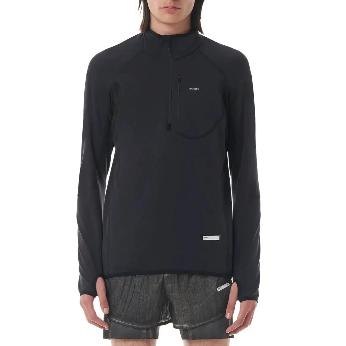 SATISFY FuzzFleece half-zip stand-up collar outdoor sports pullover casual jacket
SATISFY FuzzFleece half-zip stand-up collar outdoor sports pullover casual jacket