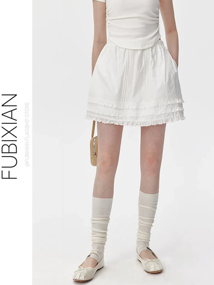 Ballet Girl Pure Color Knot Lace Trim Cake Skirt Women Summer New Korean Style Versatile Half-length Short Skirt
Ballet Girl Pure Color Knot Lace Trim Cake Skirt Women Summer New Korean Style Versatile Half-length Short Skirt