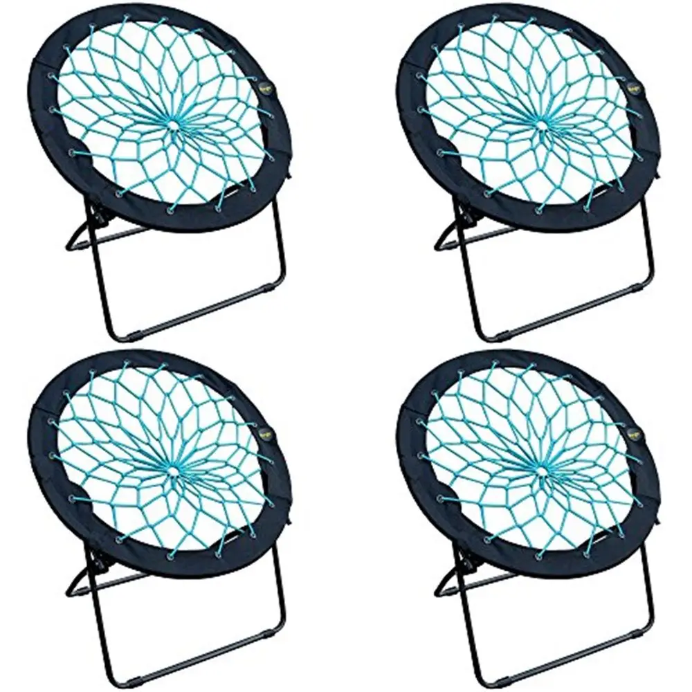 Foldable 32 Bunjo Bungee Chair, Teal Pack of 4 Lightweight Collapsible Seating for Teens, Adults, Dorms, Bedrooms, Camping amp
Foldable 32 Bunjo Bungee Chair, Teal Pack of 4 Lightweight Collapsible Seating for Teens, Adults, Dorms, Bedrooms, Camping amp