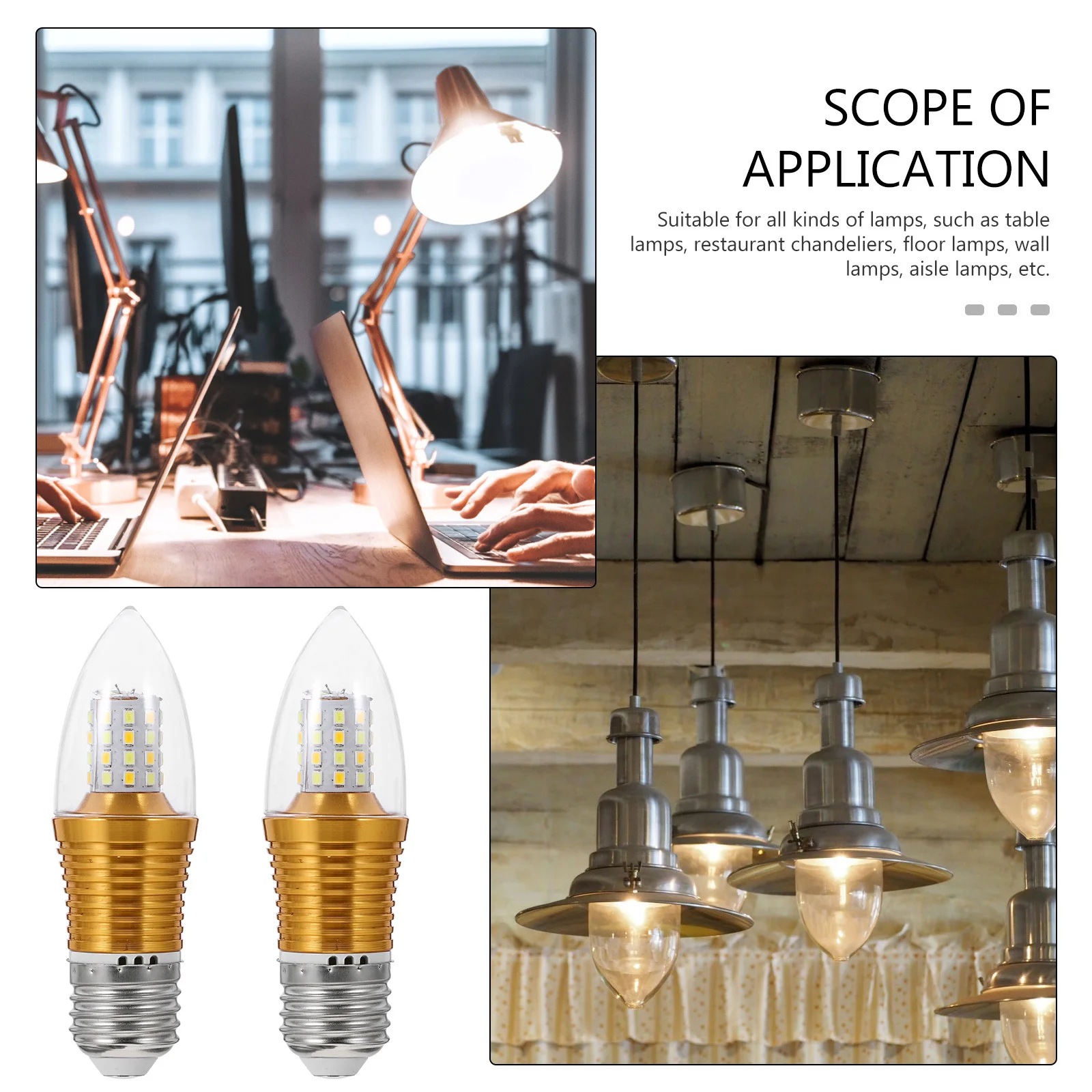 2Pcs Smart Dimming Light Bulb 9W Golden LED Anti-Dizziness No Stroboscopic Multi-Purpose Home Office Lamps
2Pcs Smart Dimming Light Bulb 9W Golden LED Anti-Dizziness No Stroboscopic Multi-Purpose Home Office Lamps