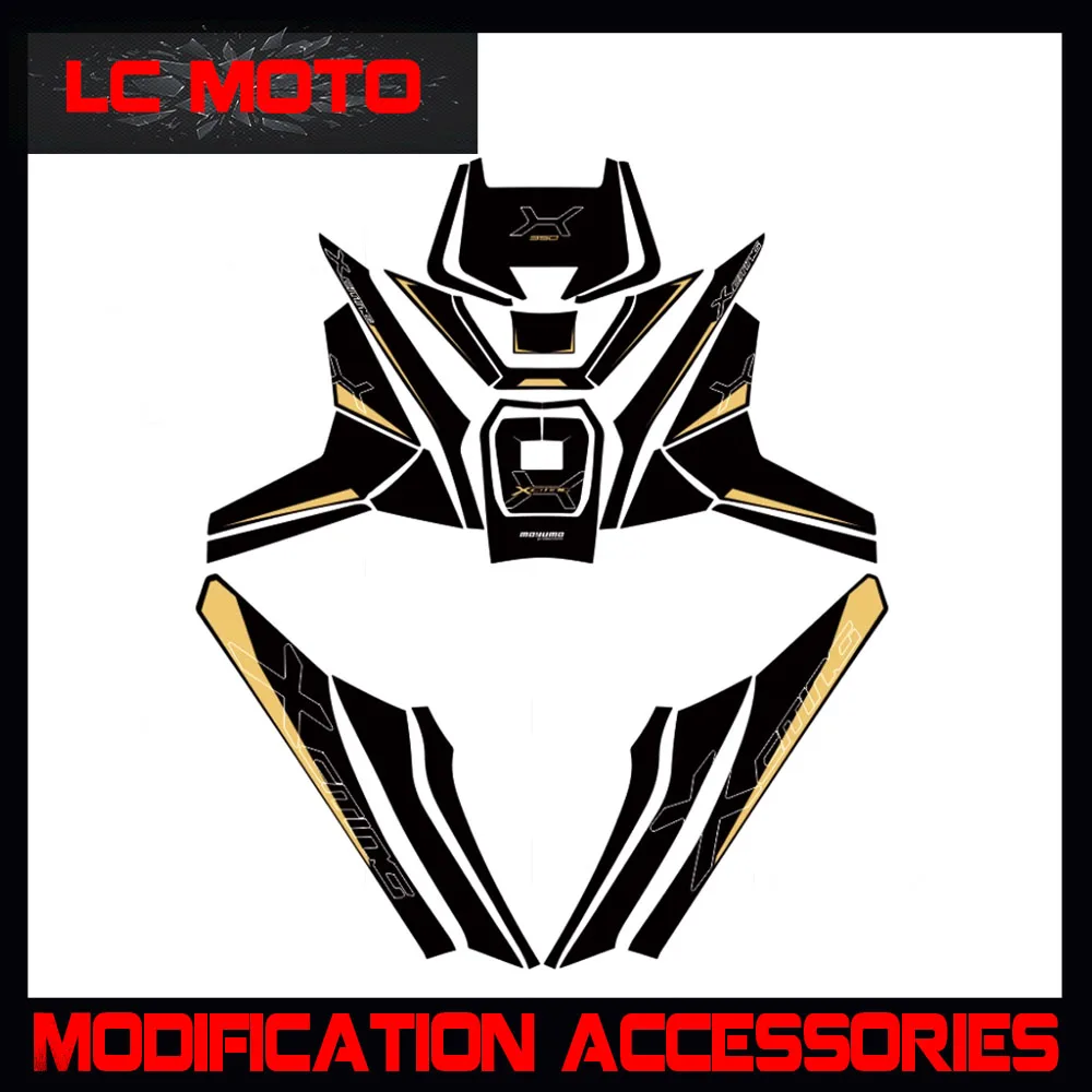 Motorcycle Fuel Tank Sticker Body Protection Sticker Anti-slip Sticker Modified Accessories For KYMCO X350 Xciting X350 2025
Motorcycle Fuel Tank Sticker Body Protection Sticker Anti-slip Sticker Modified Accessories For KYMCO X350 Xciting X350 2025