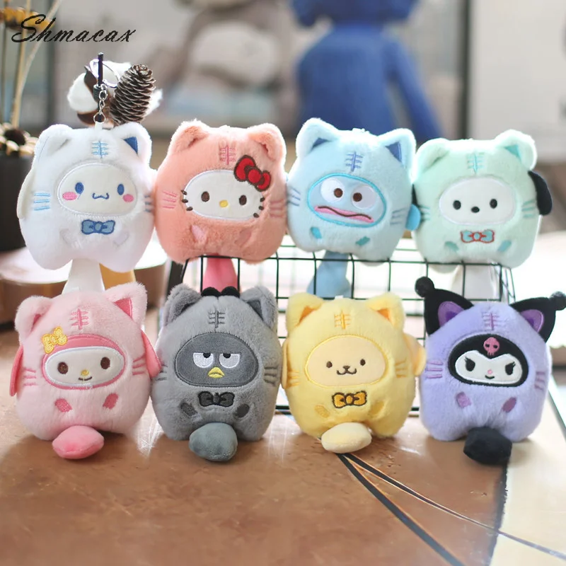 Sanrio Kuromi плюшевый брелок с животными маленький тигр Kuromi My Melody Cinnamoroll плюшевая игрушка-подвеска Pom Pom Purin милая кукла lmage
Sanrio Kuromi плюшевый брелок с животными маленький тигр Kuromi My Melody Cinnamoroll плюшевая игрушка-подвеска Pom Pom Purin милая кукла lmage