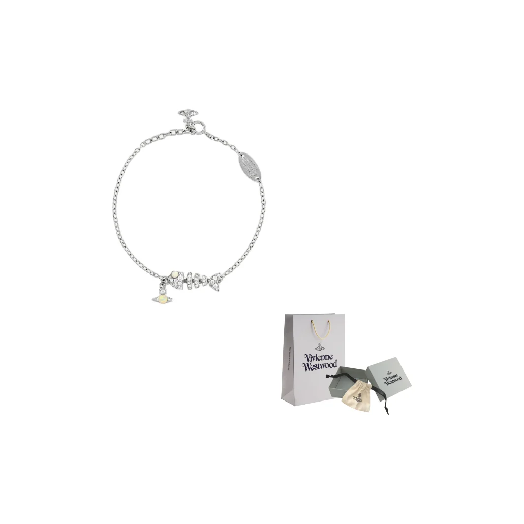 Vivienne Westwood Herringbone Styling Bracelets Unisex Silver 6102022N-01P162
Vivienne Westwood Herringbone Styling Bracelets Unisex Silver 6102022N-01P162