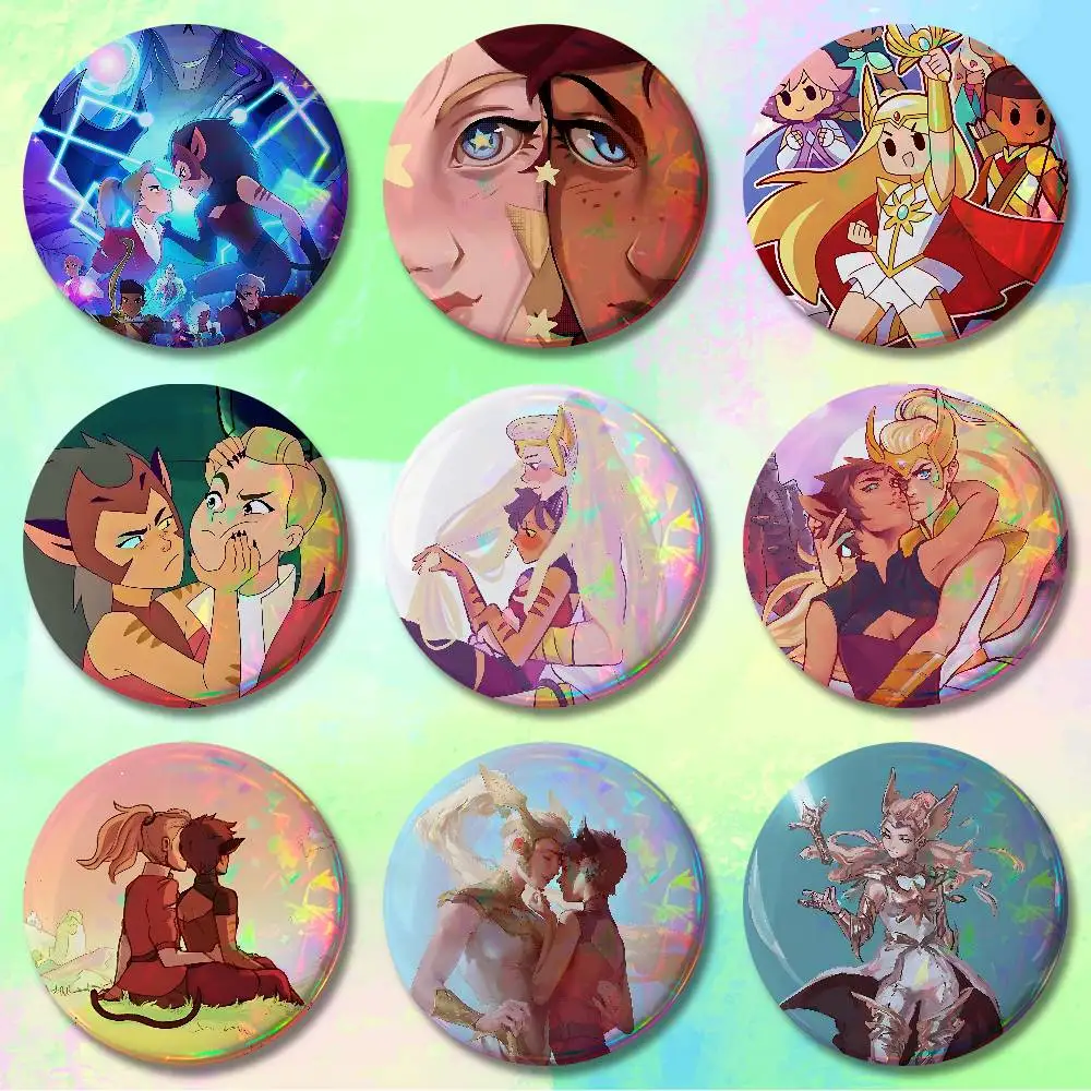 She-Ra And the P-Princesses of Power 58mm 44mm HD Print Brooch Badges Pretty Derby Round Display Brooches Lapel Pins
She-Ra And the P-Princesses of Power 58mm 44mm HD Print Brooch Badges Pretty Derby Round Display Brooches Lapel Pins