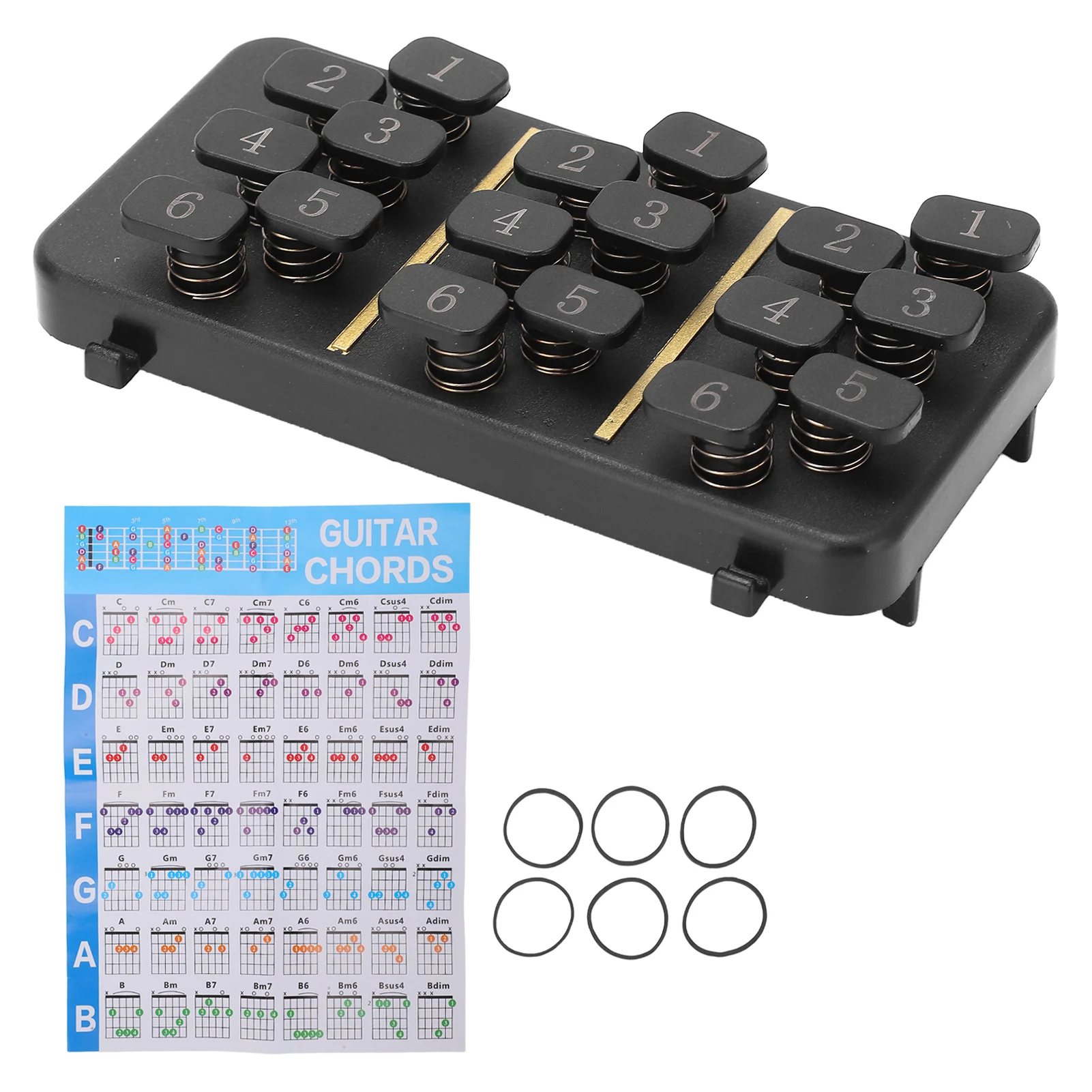 Guitar Aids Guitar Accessories Guitar Chord Changer Tool Set Aid Learning System Musical Instrument Teaching Aids for Beginner
Guitar Aids Guitar Accessories Guitar Chord Changer Tool Set Aid Learning System Musical Instrument Teaching Aids for Beginner