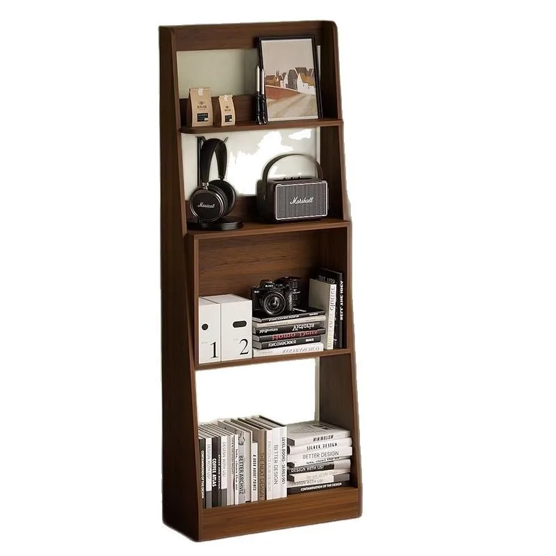 Bookshelf Black walnut display rack Medieval shelf Living room floor-to-ceiling multi-layer storage retro ultra-thin side
Bookshelf Black walnut display rack Medieval shelf Living room floor-to-ceiling multi-layer storage retro ultra-thin side