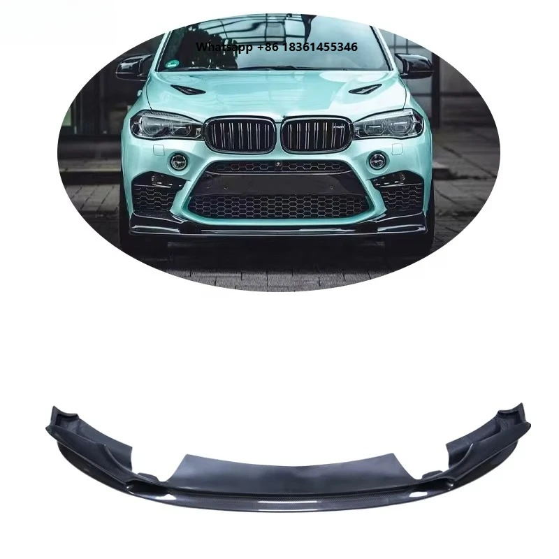 For X5M F85 X6M F86 2015-2019 3D Style Carbon Fiber Front Lip
For X5M F85 X6M F86 2015-2019 3D Style Carbon Fiber Front Lip
