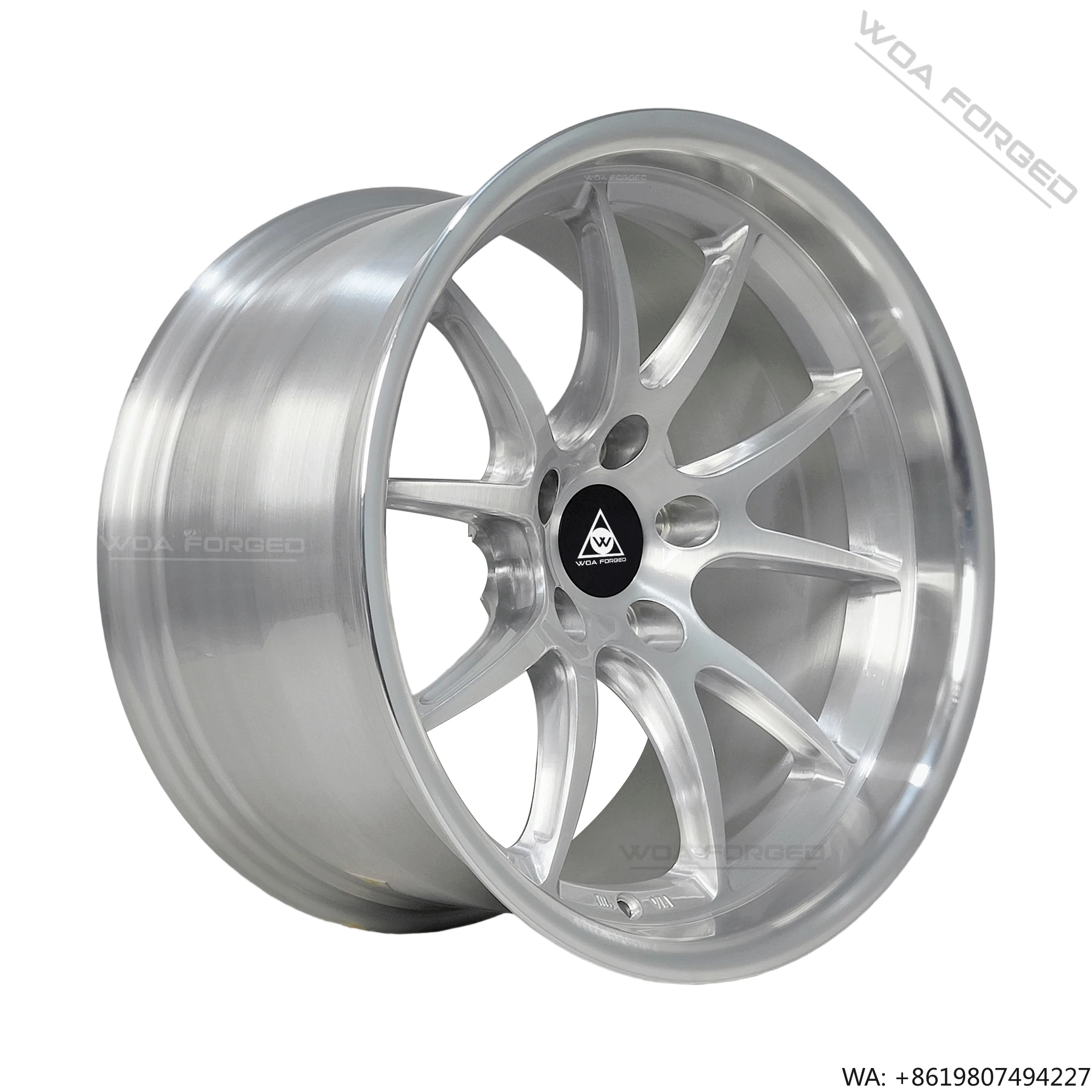 Multi-Spoke Brushed Silver Forged Performance Wheels Concave Design with Deep Lip 5x112 5x120 for M RS
Multi-Spoke Brushed Silver Forged Performance Wheels Concave Design with Deep Lip 5x112 5x120 for M RS
