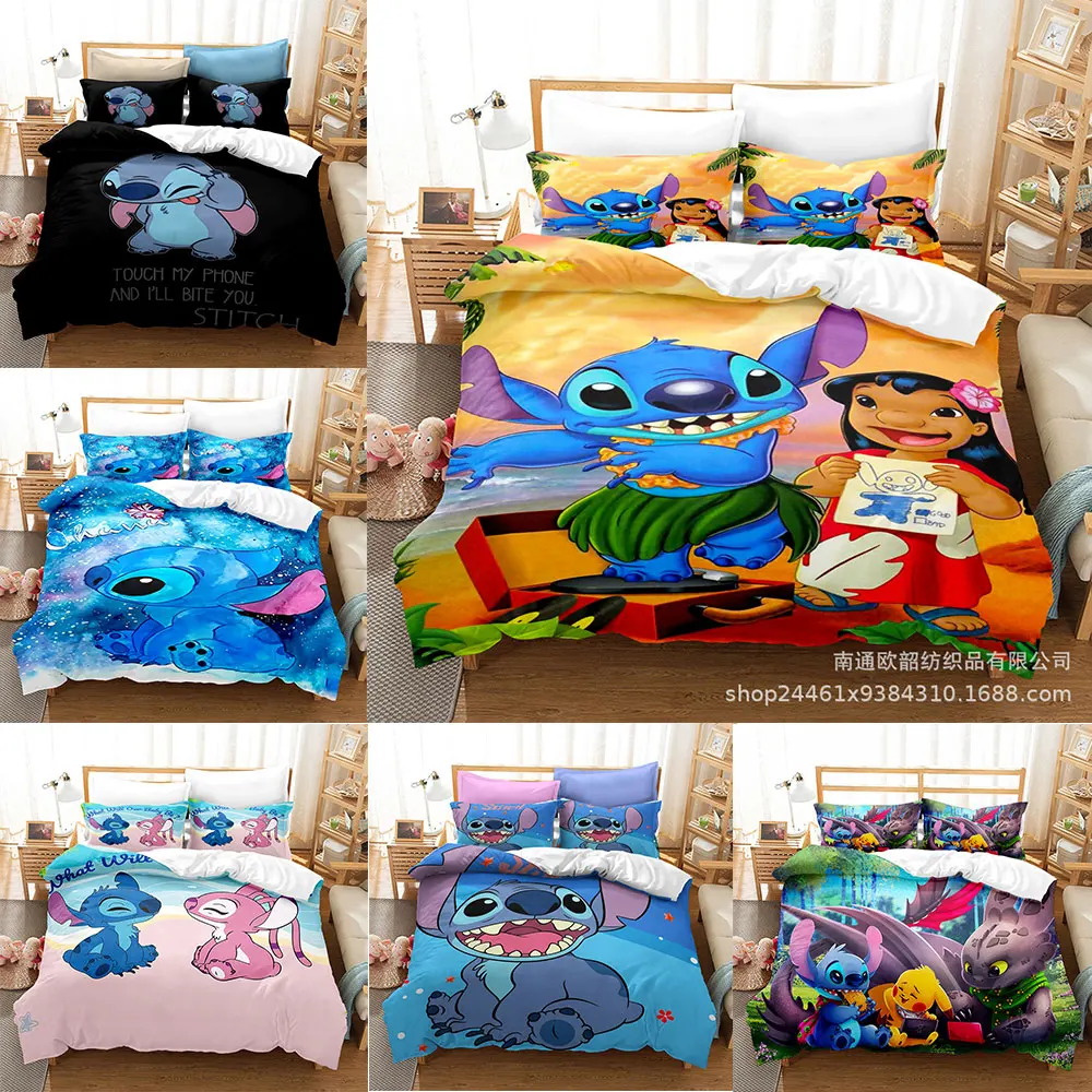 Stitch Pattern Bedding Sets Comforter Quilt Bed Cover Duvet Cover Pillow Case 2-3 Pieces Sets Kids Adult Size Bedroom Decor
Stitch Pattern Bedding Sets Comforter Quilt Bed Cover Duvet Cover Pillow Case 2-3 Pieces Sets Kids Adult Size Bedroom Decor