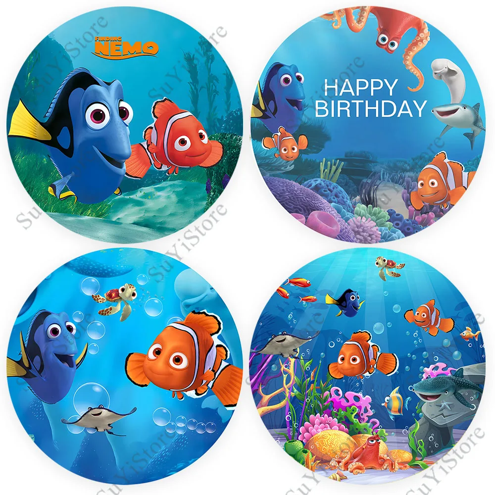 Finding Nemo Round Photo Backdrop Cover For Kids Birthday Pixar Cartoon Custom Circle Photography Background Decor Props
Finding Nemo Round Photo Backdrop Cover For Kids Birthday Pixar Cartoon Custom Circle Photography Background Decor Props