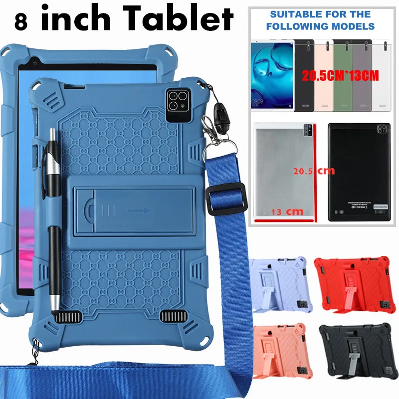 Universal Soft Silicone Case for 8 8.0 inch Tablet PC 3G/4G/5G Android Tablet PC Shockproof Cover Protective Shell 20.5*13CM
Universal Soft Silicone Case for 8 8.0 inch Tablet PC 3G/4G/5G Android Tablet PC Shockproof Cover Protective Shell 20.5*13CM