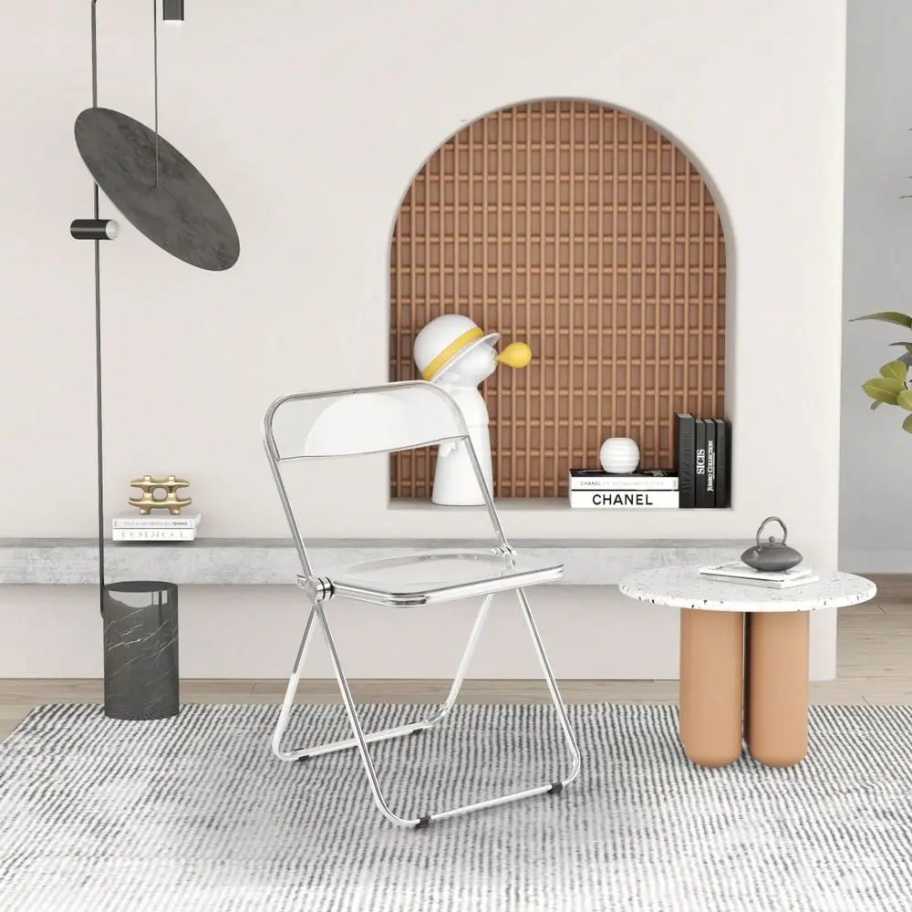 Chair Transparent ChairsGhost Stackable Crystal Folding ChairPC Plastic Living Room Seat Frame And Foldable Acrylic Chair Fo OC
Chair Transparent ChairsGhost Stackable Crystal Folding ChairPC Plastic Living Room Seat Frame And Foldable Acrylic Chair Fo OC