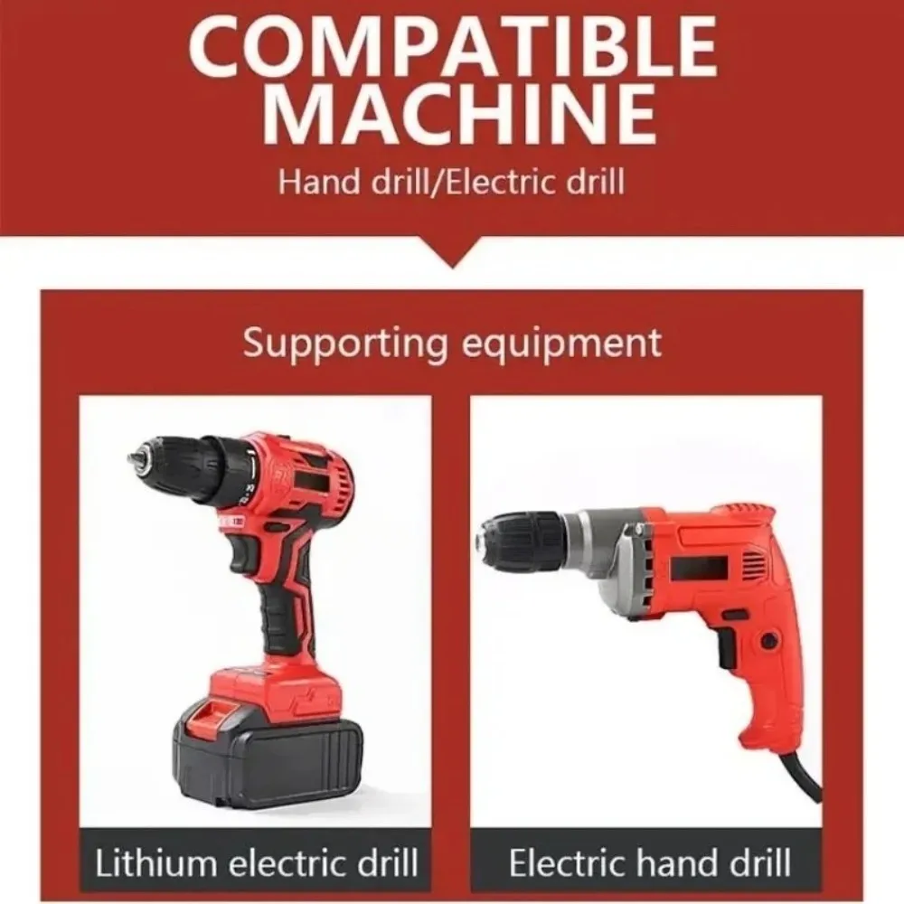 Durable Portable Corn Thresher Automatic Electric Drill Use Grain Wrapping Tool Labor Saving Corn Stripper Tool
Durable Portable Corn Thresher Automatic Electric Drill Use Grain Wrapping Tool Labor Saving Corn Stripper Tool