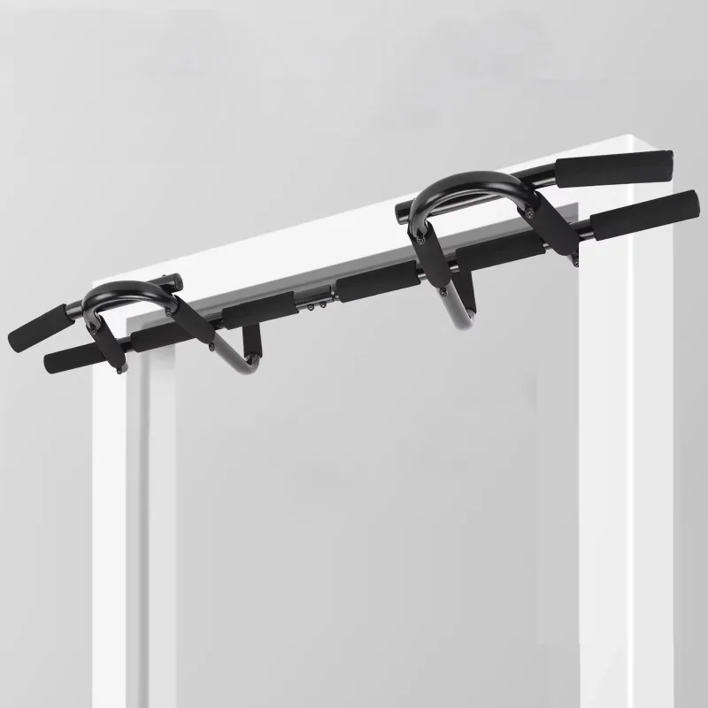 Black Steel Screw Free Door Pull Up Bar, Anti Slip Design For Hanging Training In Home Indoor Exercise Space
Black Steel Screw Free Door Pull Up Bar, Anti Slip Design For Hanging Training In Home Indoor Exercise Space