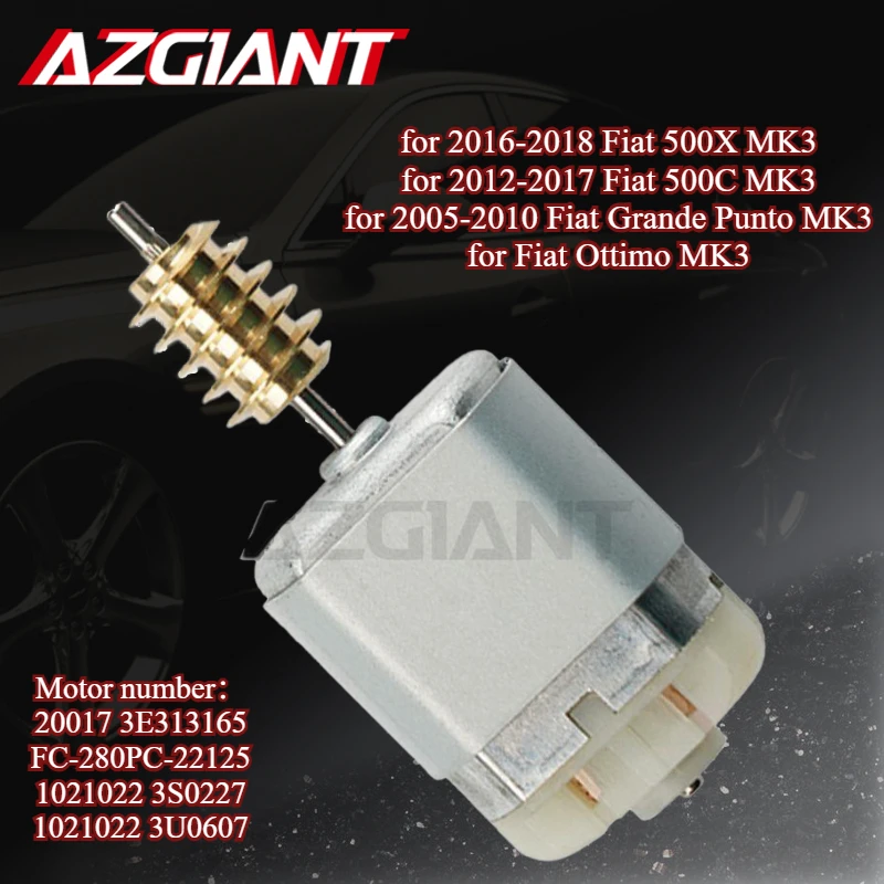 68248094AB FC-280PC-22125/1021022 for Fiat 500X 500C Grande Punto Ottimo MK3 Car Ignition Steering Column Lock motor 11900RPM
68248094AB FC-280PC-22125/1021022 for Fiat 500X 500C Grande Punto Ottimo MK3 Car Ignition Steering Column Lock motor 11900RPM