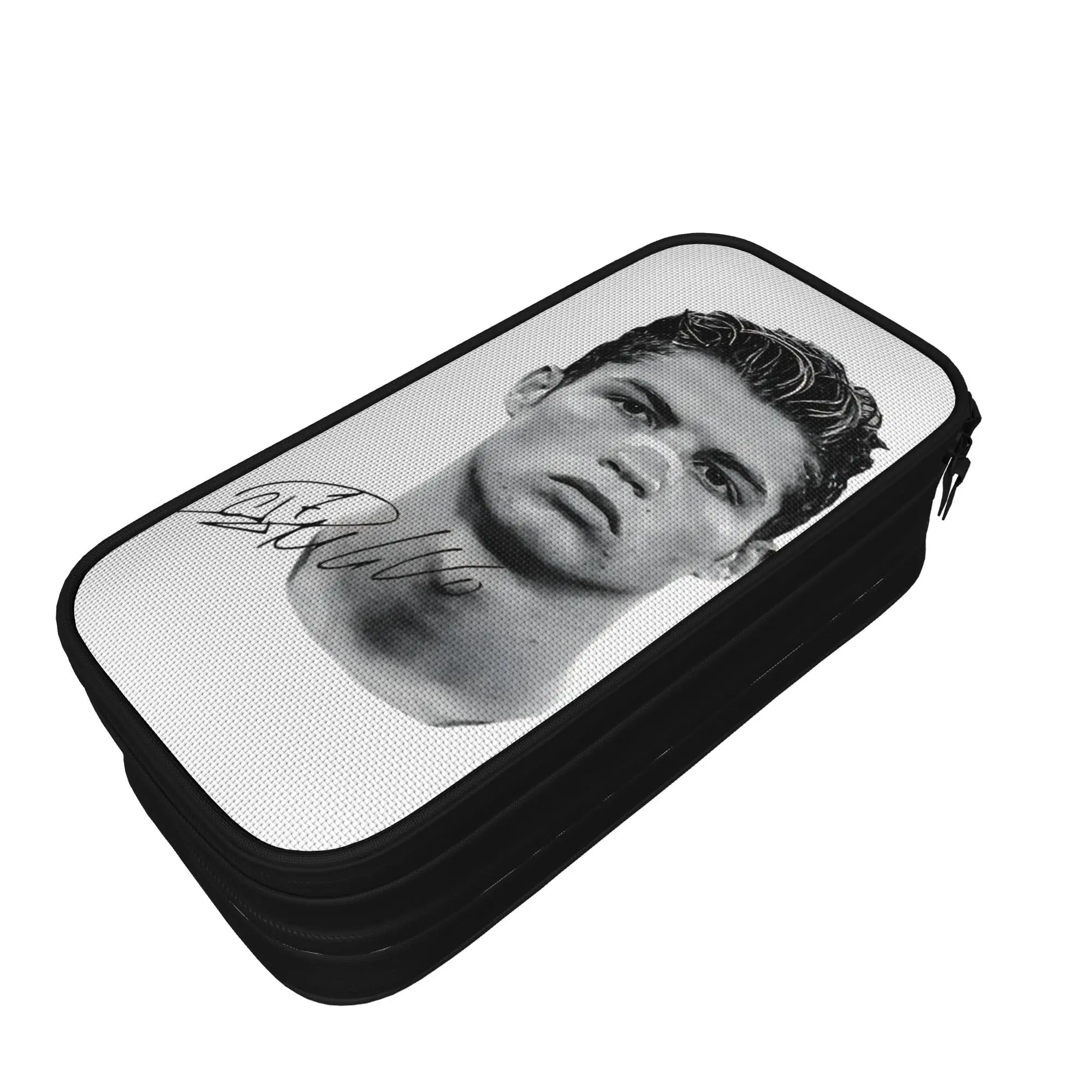 New Pencil Case Ronaldos Pencilcases for Student Large Storage Bag Office Zipper Stationery
New Pencil Case Ronaldos Pencilcases for Student Large Storage Bag Office Zipper Stationery