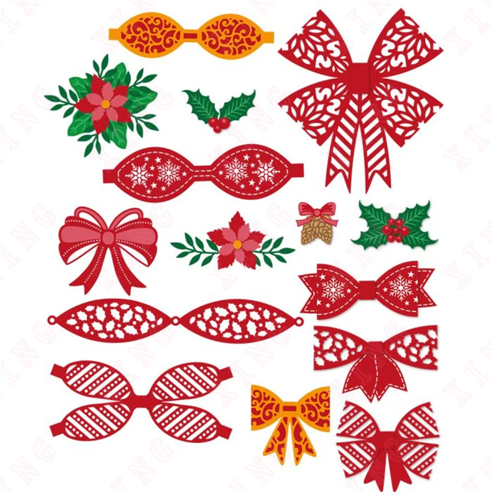 Christmas Arrival New Metal Cutting Dies Scrapbook Diary Decoration Embossed Mold Diy Handmade Craft Festive Build-A-Bow Die Set
Christmas Arrival New Metal Cutting Dies Scrapbook Diary Decoration Embossed Mold Diy Handmade Craft Festive Build-A-Bow Die Set
