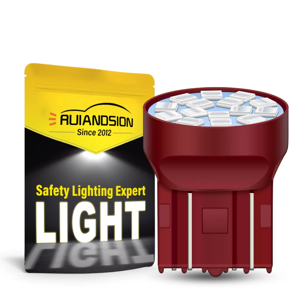 2pcs 7443 T20 W21 5W LED Bulbs 12V 15SMD 3030 Chips DRL Multi Function Turn Signal Brake Tail Lights White Yellow Red Available
2pcs 7443 T20 W21 5W LED Bulbs 12V 15SMD 3030 Chips DRL Multi Function Turn Signal Brake Tail Lights White Yellow Red Available