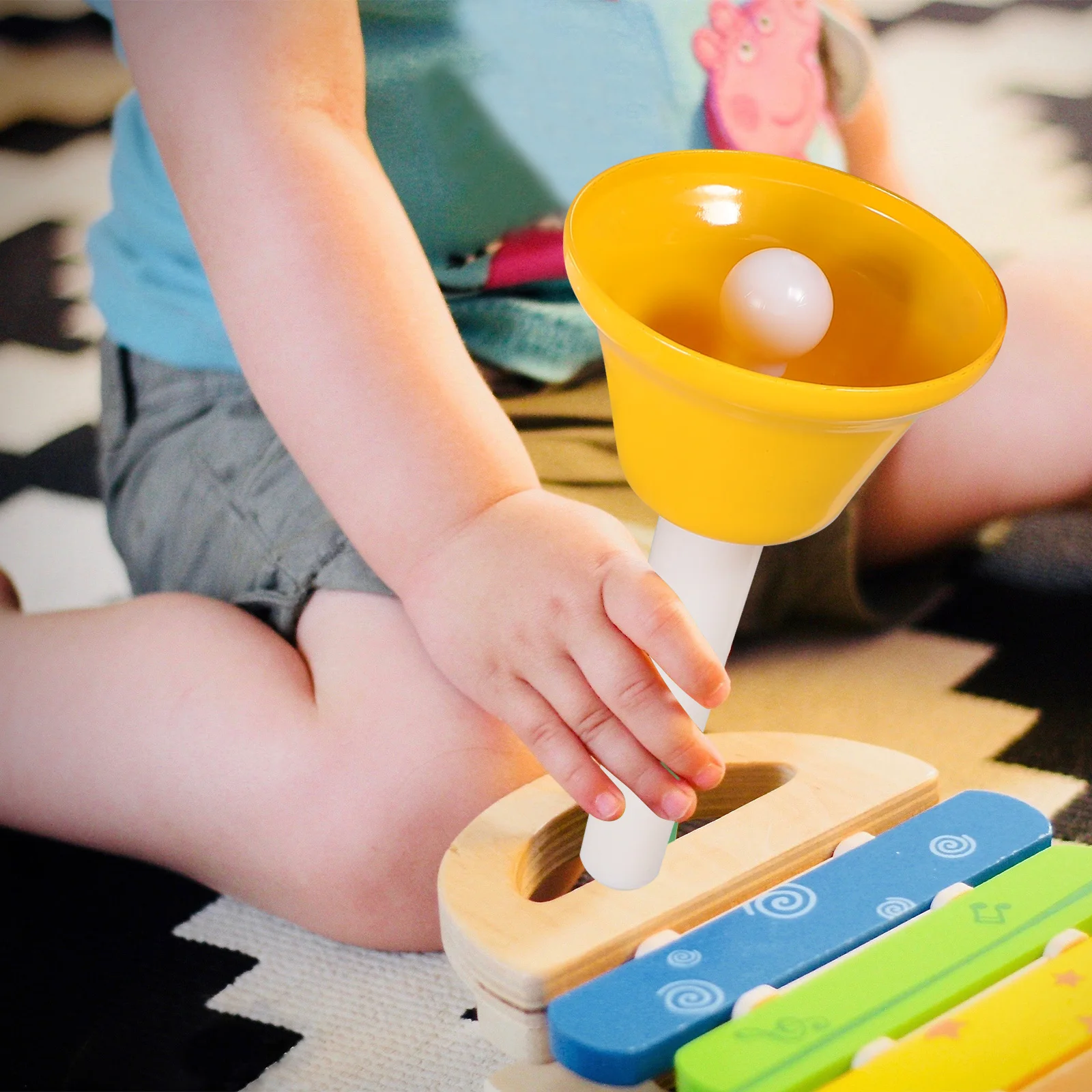 8 Pcs Eight-tone Colored Bells Wood Hand Bell Set Musical Toys Toddler Instruments Baby Music Education Rhythm Melody Learning
8 Pcs Eight-tone Colored Bells Wood Hand Bell Set Musical Toys Toddler Instruments Baby Music Education Rhythm Melody Learning