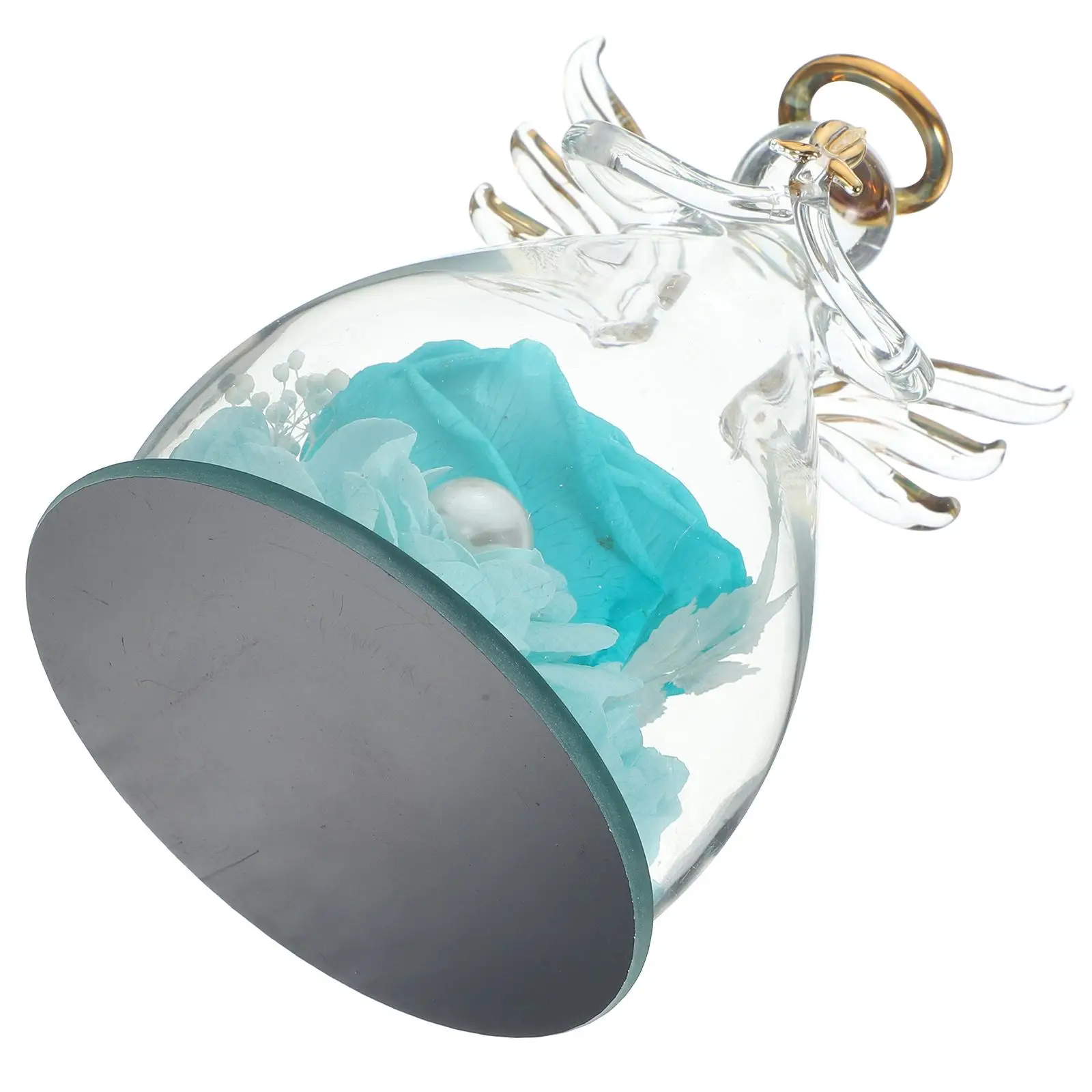 Preserved Flower Ornament Beautiful Appearance Glass Cover Display Container Silk Flowers
Preserved Flower Ornament Beautiful Appearance Glass Cover Display Container Silk Flowers