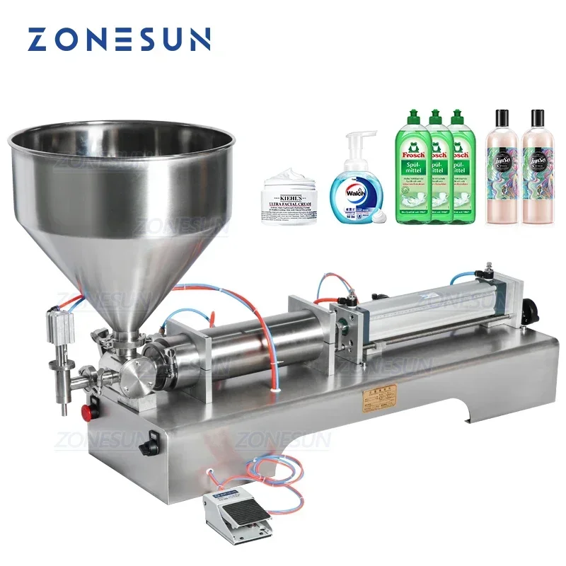ZONESUN Полностью пневматическая машина для розлива спреев, диспенсер для бутылок с чистым гелем и мылом, машина для розлива жидкостей и пасты
ZONESUN Полностью пневматическая машина для розлива спреев, диспенсер для бутылок с чистым гелем и мылом, машина для розлива жидкостей и пасты