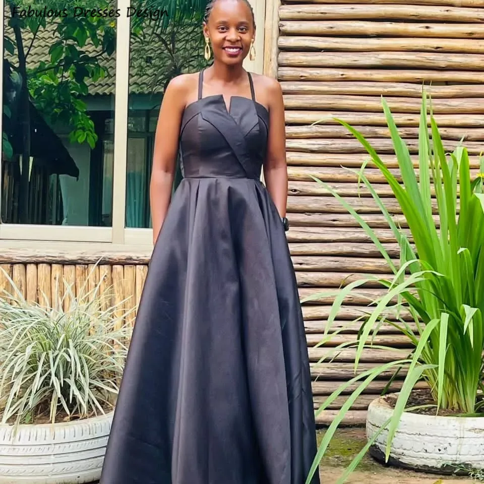 Black Satin A-line Bridesmaid Dresses Long Spaghetti Straps Criss-cross Backless Wedding Guest Dress 2025 Women Prom Party Gown
Black Satin A-line Bridesmaid Dresses Long Spaghetti Straps Criss-cross Backless Wedding Guest Dress 2025 Women Prom Party Gown