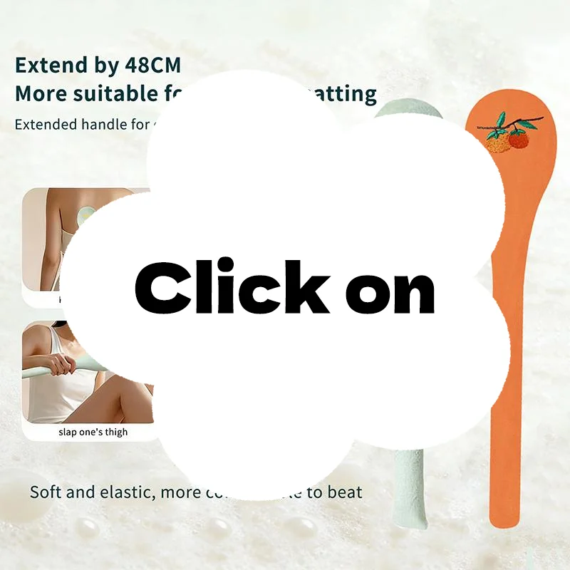 Portable High Elasticity Massage Pat Long-Handled Slap Stick Massager Back Pain Relief Relax Body Wormwood Massage Hammer
Portable High Elasticity Massage Pat Long-Handled Slap Stick Massager Back Pain Relief Relax Body Wormwood Massage Hammer