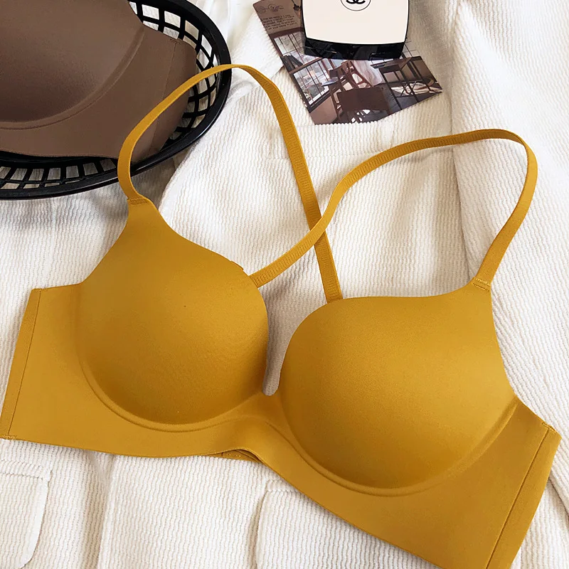 Non-marking beauty back gathering glossy bra soft steel ring on thin under thick underwear comfortable soft lingerie
Non-marking beauty back gathering glossy bra soft steel ring on thin under thick underwear comfortable soft lingerie