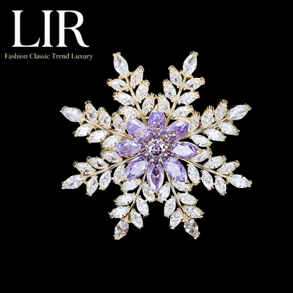 Женская брошь-снежинка LIR: инкрустация цирконом ААА, супер блеск, защита от воздействия, акцент на пальто, фиолетовый/розовый/зеленый, 3 цвета
Женская брошь-снежинка LIR: инкрустация цирконом ААА, супер блеск, защита от воздействия, акцент на пальто, фиолетовый/розовый/зеленый, 3 цвета