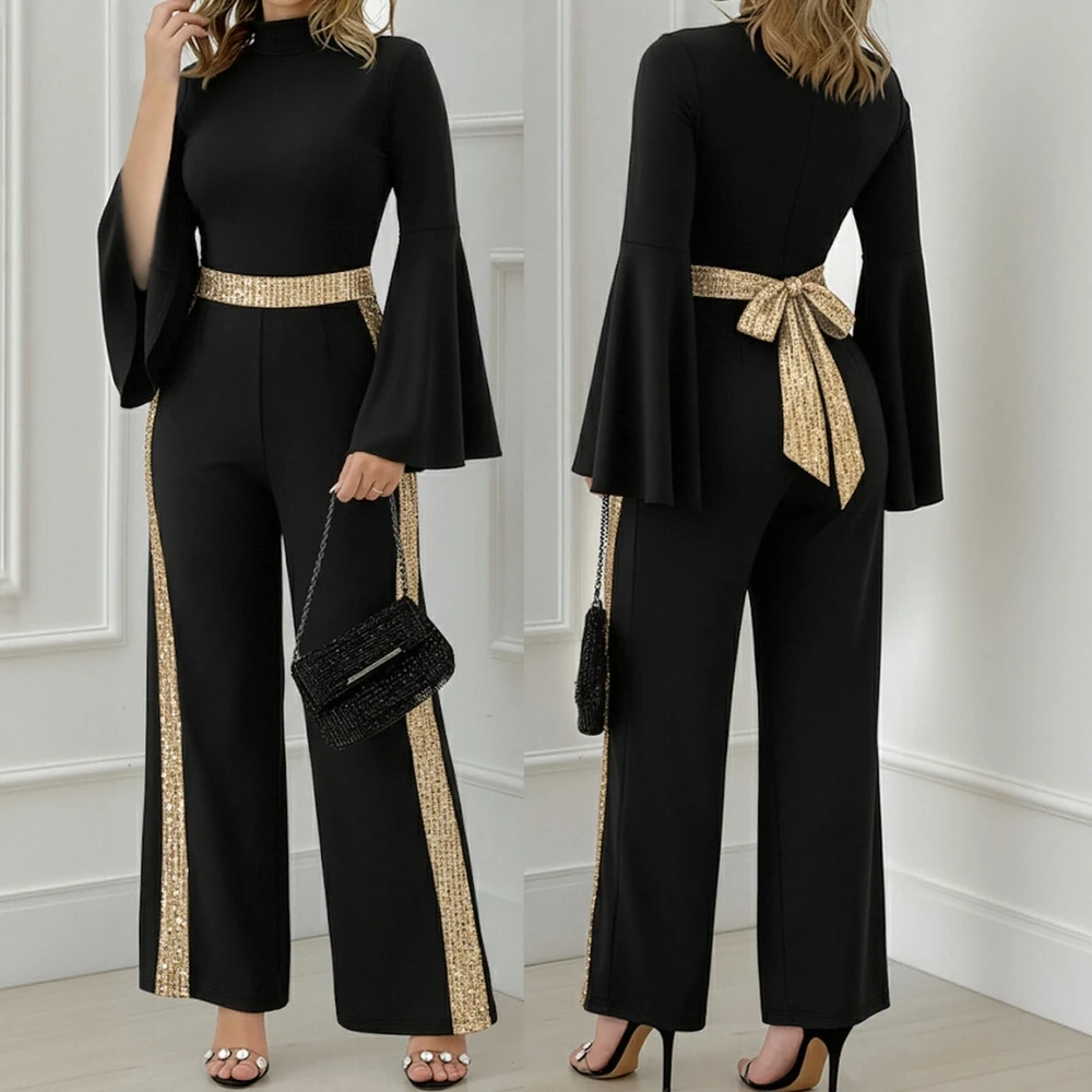 Winter Commute Jumpsuit Collar Type: Qingguo Button Decoration Fit Style Long Pants Women's Fashion Clothing
Winter Commute Jumpsuit Collar Type: Qingguo Button Decoration Fit Style Long Pants Women's Fashion Clothing