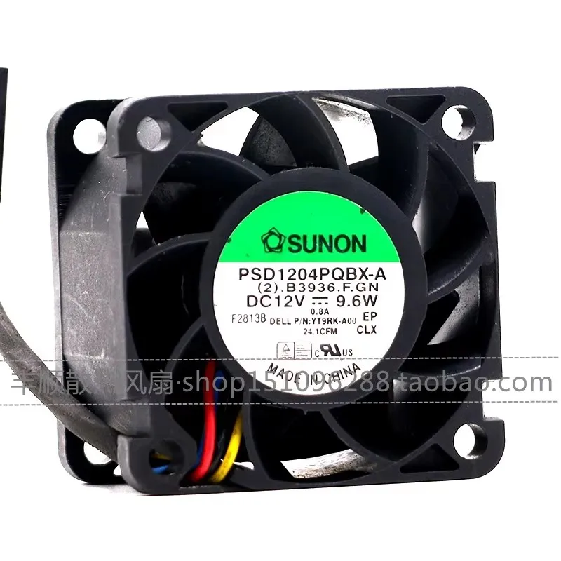 Original 40 * 40 * 28MM 12V 9.60W 4CM High Air Flow Server Cooling Fan PSD1204PQBX-A
Original 40 * 40 * 28MM 12V 9.60W 4CM High Air Flow Server Cooling Fan PSD1204PQBX-A