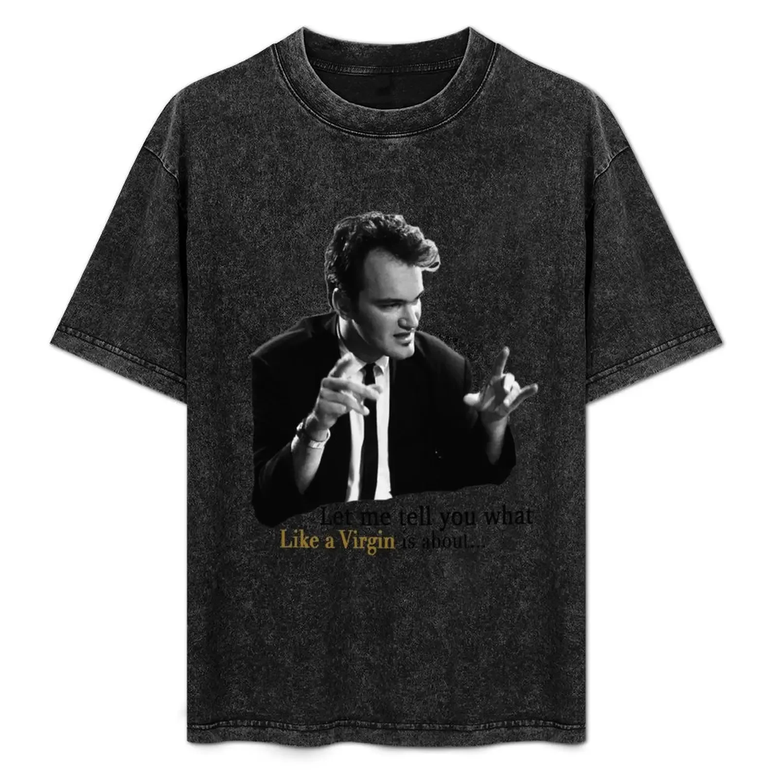 Reservoir Dogs - Like A Virgin T-Shirt Casual Lightweight Short Sleeve Top
Reservoir Dogs - Like A Virgin T-Shirt Casual Lightweight Short Sleeve Top