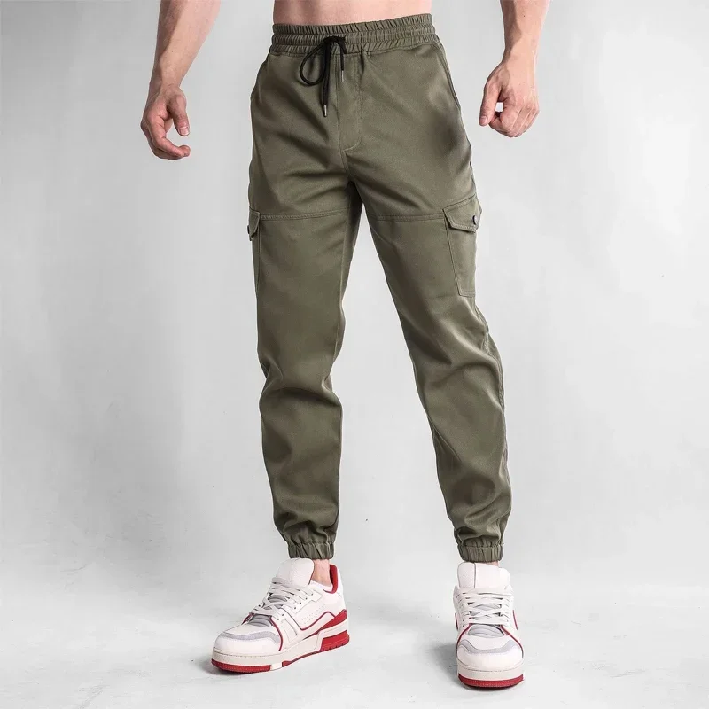 Men Joggers Casual Cargo Pants Multi-Pocket Trousers Male Sport Gym Sweatpants Cotton Running Pants Streetwear Man Clothing 3XL
Men Joggers Casual Cargo Pants Multi-Pocket Trousers Male Sport Gym Sweatpants Cotton Running Pants Streetwear Man Clothing 3XL