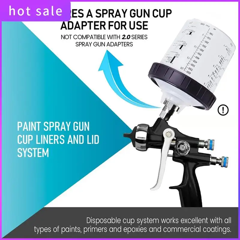 LICG-Paint Sprayer Mixing Cup,1.0 System(Not 2.0)-50Pcs 20 Ounce Kit -50 Cup Liners,50 Lids With Strainer,1 Hard Cup,20 Plugs
LICG-Paint Sprayer Mixing Cup,1.0 System(Not 2.0)-50Pcs 20 Ounce Kit -50 Cup Liners,50 Lids With Strainer,1 Hard Cup,20 Plugs