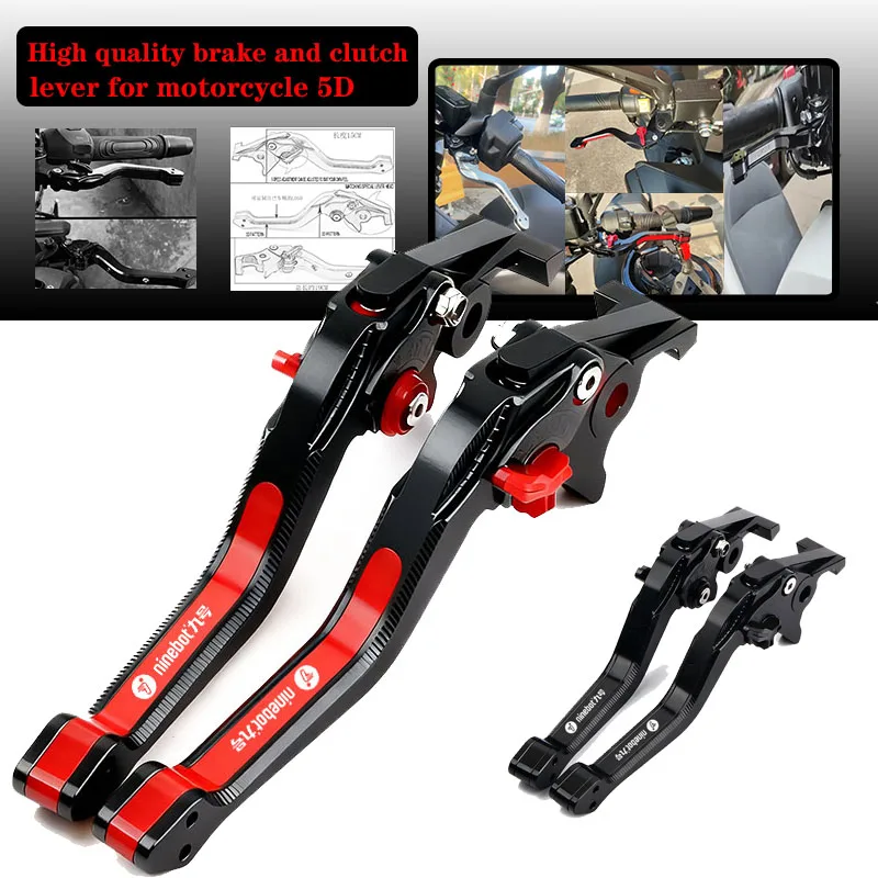 Motorcycle 5D Brake Clutch Lever FOR Ninebot M95C C90 F90M E80/100/200/110P N90/85C CNC Adjustable Motorbike Brake Lever
Motorcycle 5D Brake Clutch Lever FOR Ninebot M95C C90 F90M E80/100/200/110P N90/85C CNC Adjustable Motorbike Brake Lever