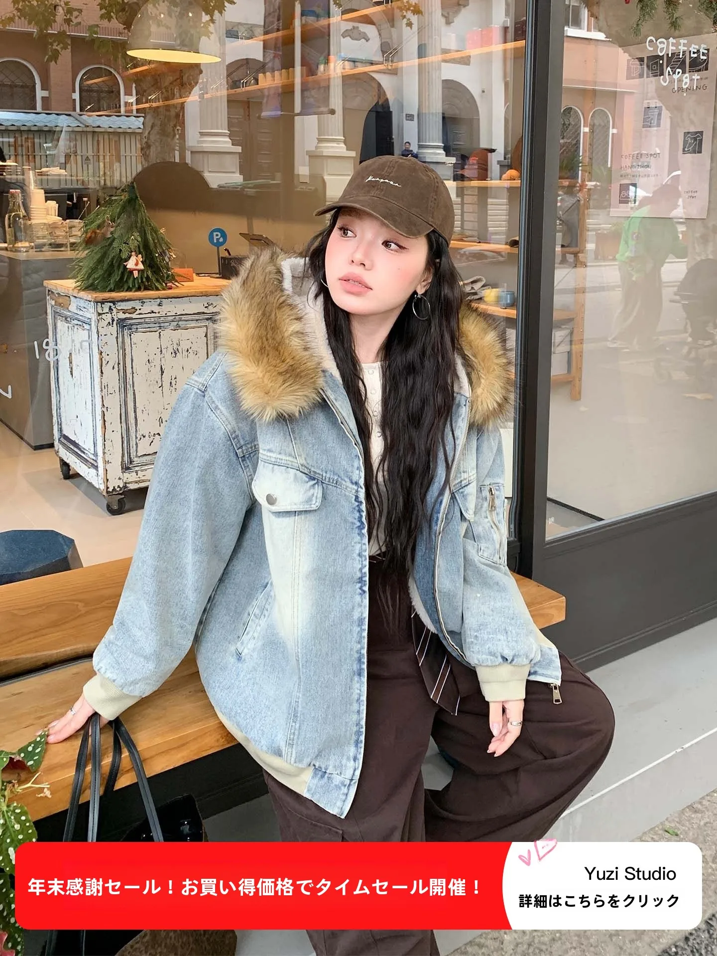 Утепленная джинсовая куртка YUZI с большим меховым воротником, винтажная, стильная, осенне-зимняя, больших размеров, женская модная верхняя одежда
Утепленная джинсовая куртка YUZI с большим меховым воротником, винтажная, стильная, осенне-зимняя, больших размеров, женская модная верхняя одежда