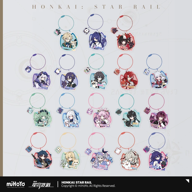 Официальная игра Honkai: Star Rail Jing Yuan Blade Seele Luocha Kafka Silver Wolf Косплей Милый акриловый брелок Подвеска украшение
Официальная игра Honkai: Star Rail Jing Yuan Blade Seele Luocha Kafka Silver Wolf Косплей Милый акриловый брелок Подвеска украшение