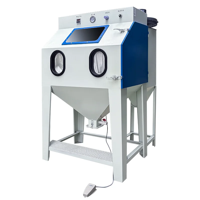 Small manual 9080 high pressure sandblasting machine, rust removal, polishing and refurbishment mold
Small manual 9080 high pressure sandblasting machine, rust removal, polishing and refurbishment mold